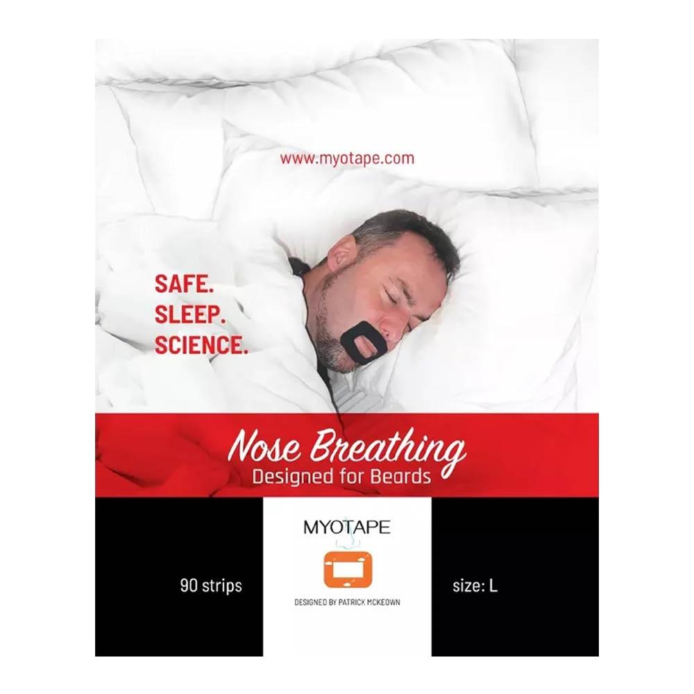 Myotape Nose Breathing For Beards 90 Strips