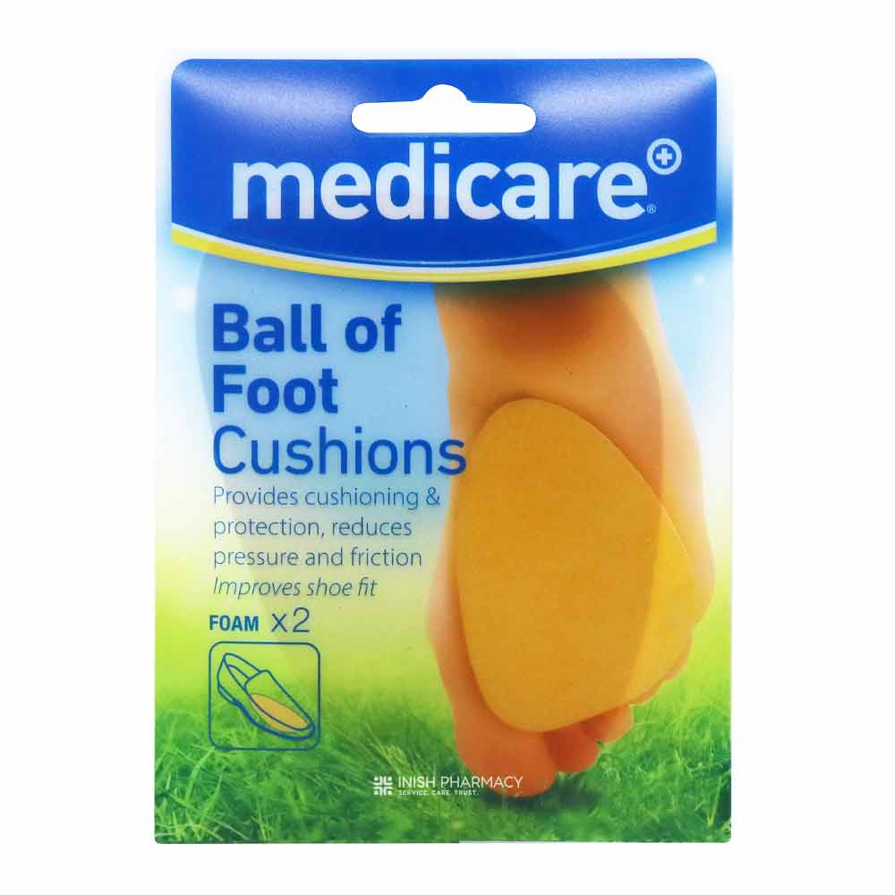 Medicare Gel Ball of Foot Foam Cushion 2 Pack