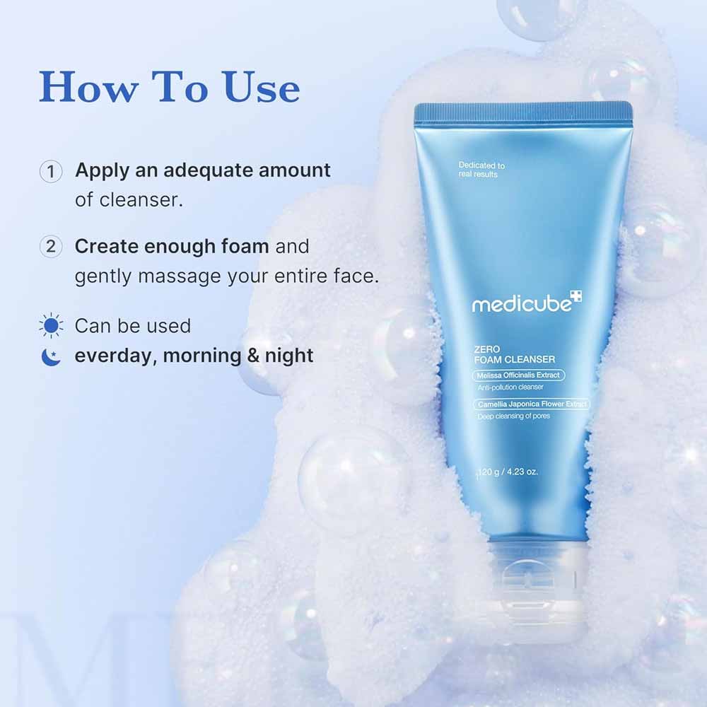 Medicube Zero Foam Cleanser 120ml