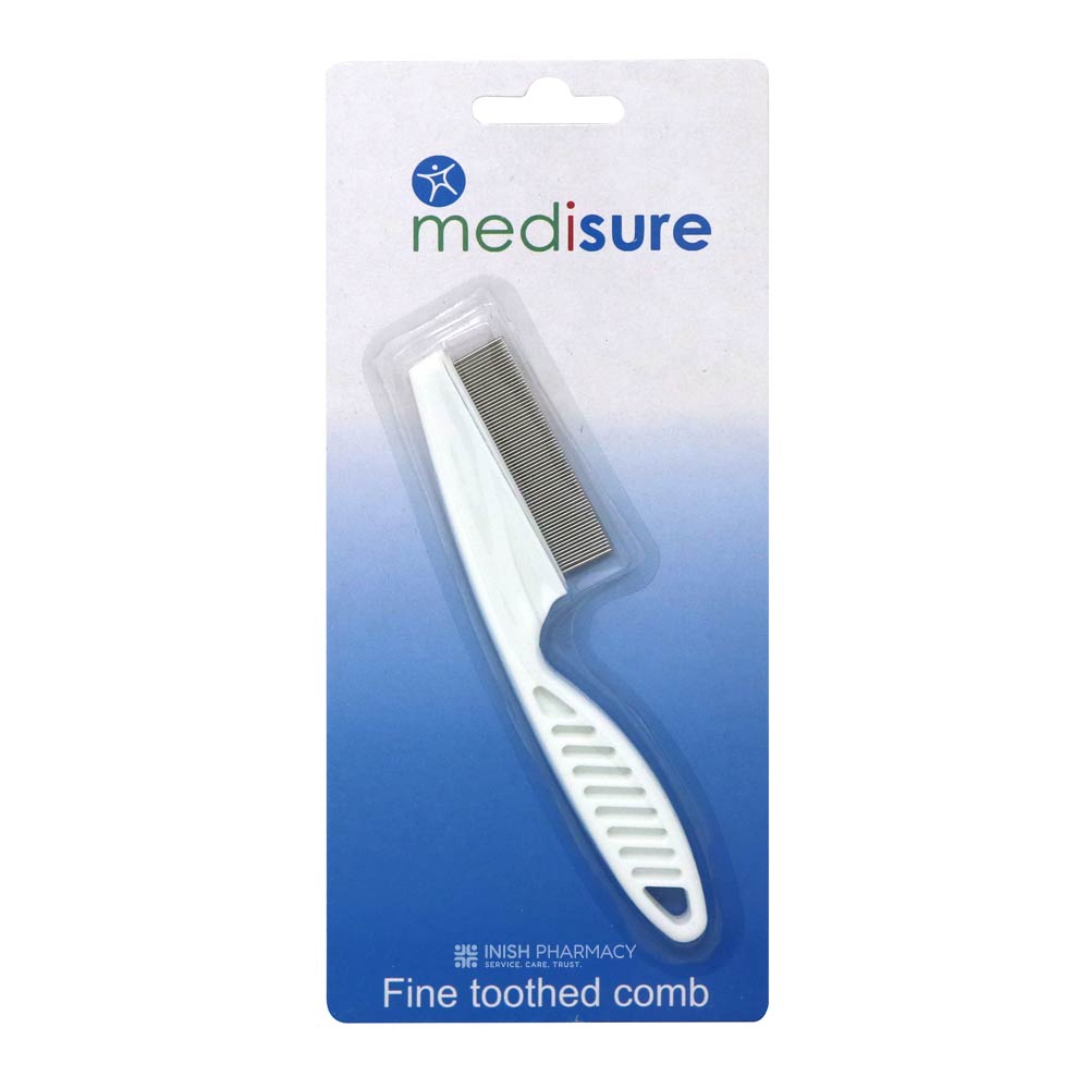 Medisure Fine Toothed Nit Comb With Handle