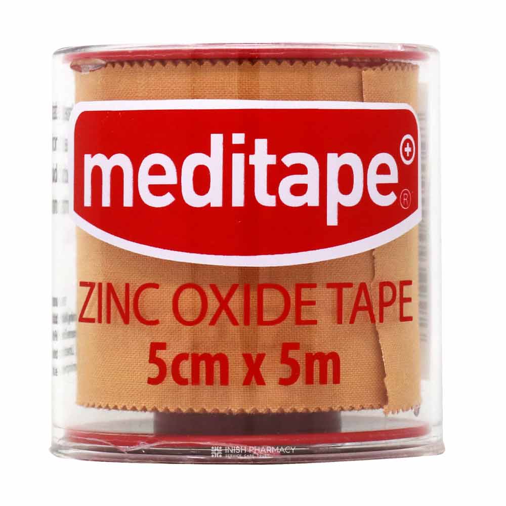Meditape Zinc Oxide Tape 5cm X 5m