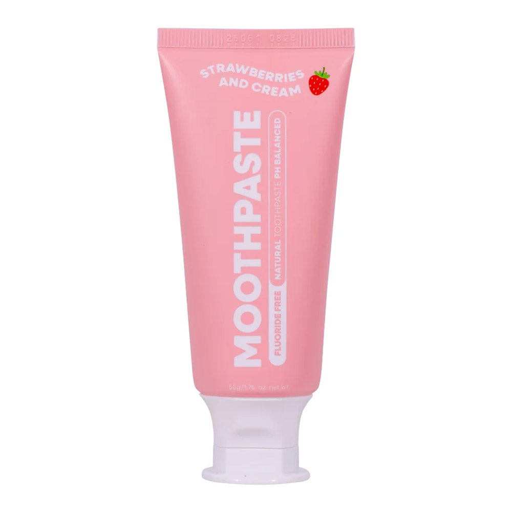 Moogoo Kids Moothpaste Natural Toothpaste Strawberries & Cream 50g