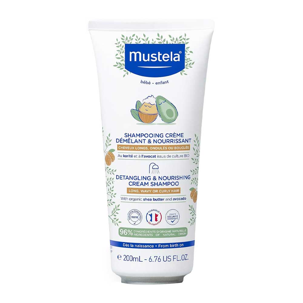 Mustela Detangling & Nourishing Cream Shampoo 200ml