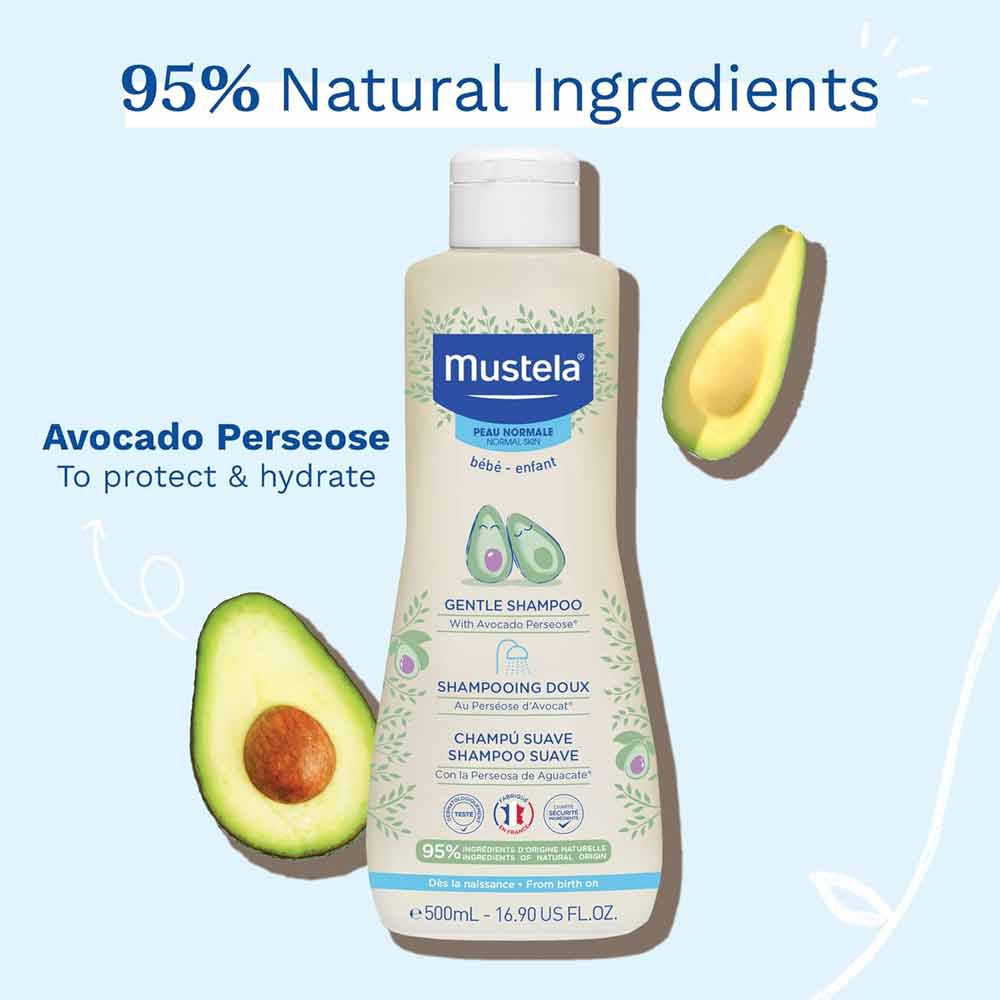 Mustela Gentle Shampoo For Babies 500ml