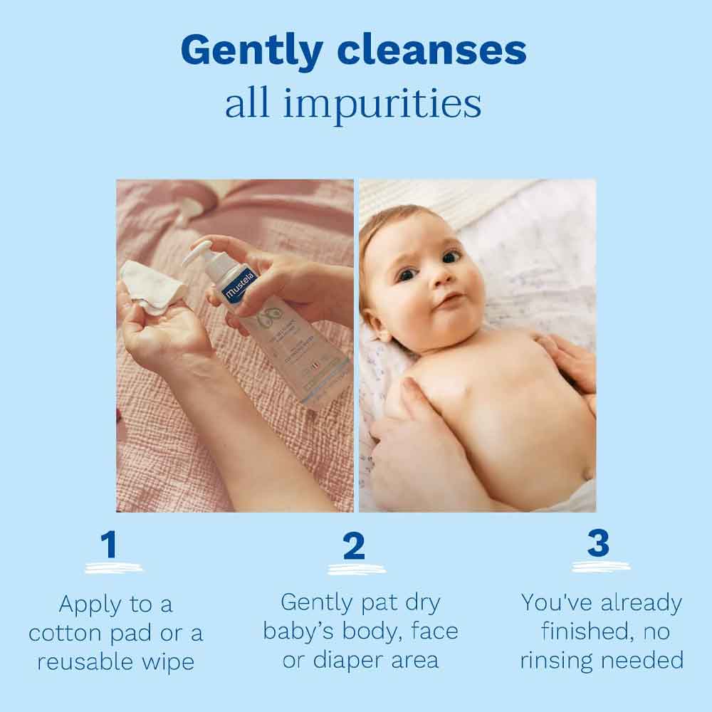 Mustela No Rinse Cleansing Water 500ml