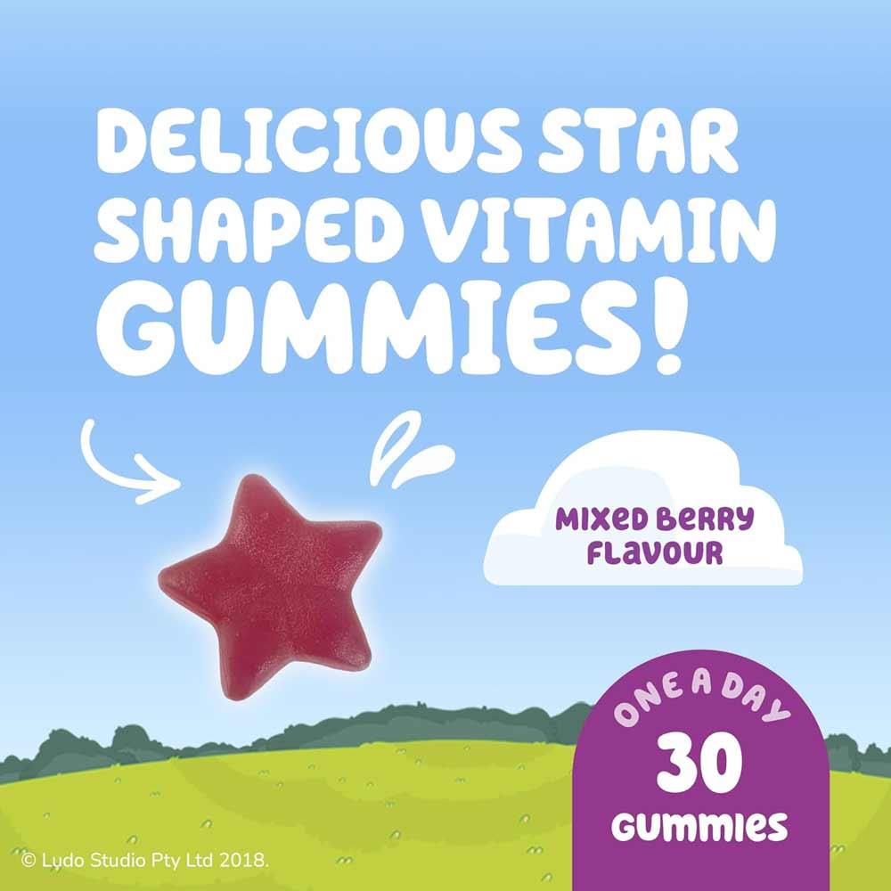 Natures Aid Bluey Immune Support Gummies 30 Pack