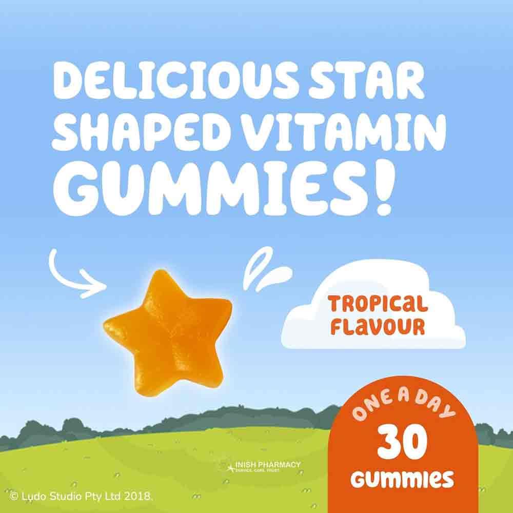 Natures Aid Bluey Bone Gummies 30 Pack