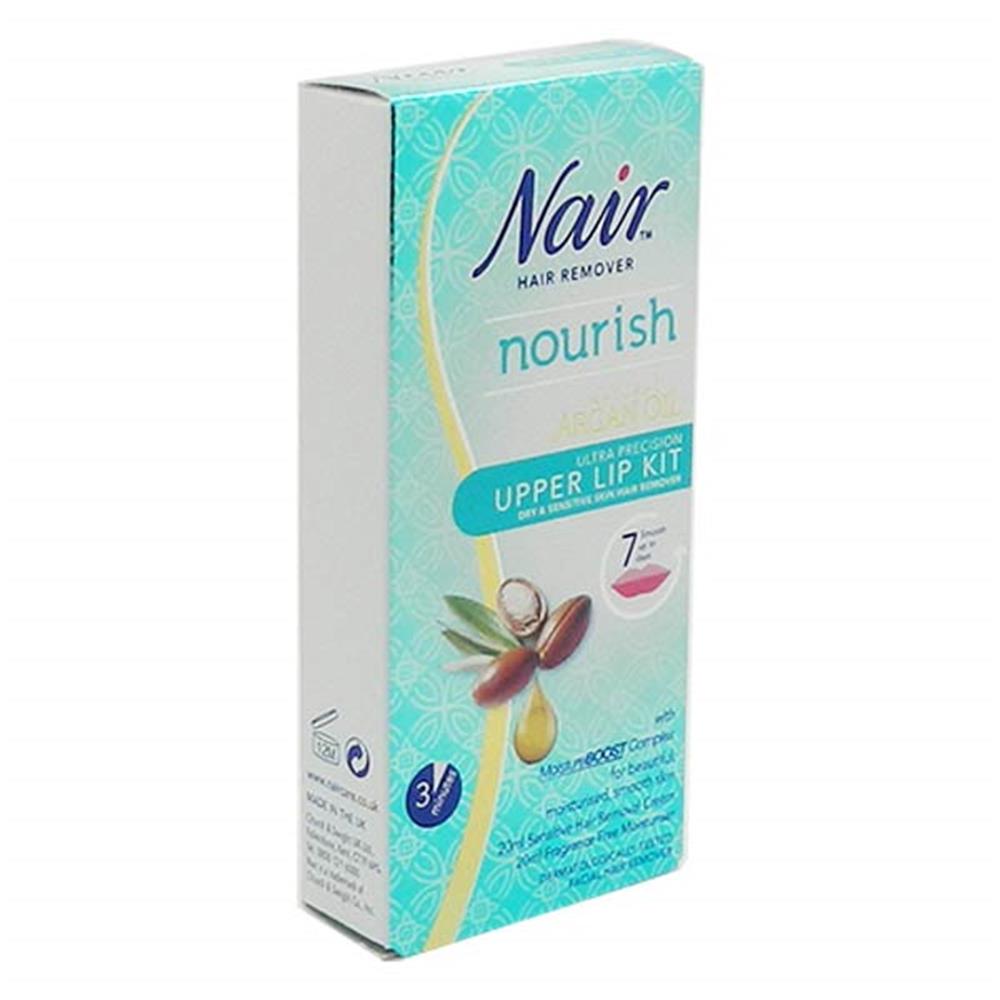 Nair Hair Remover Nourish Upper Lip Kit 2 X 20ml