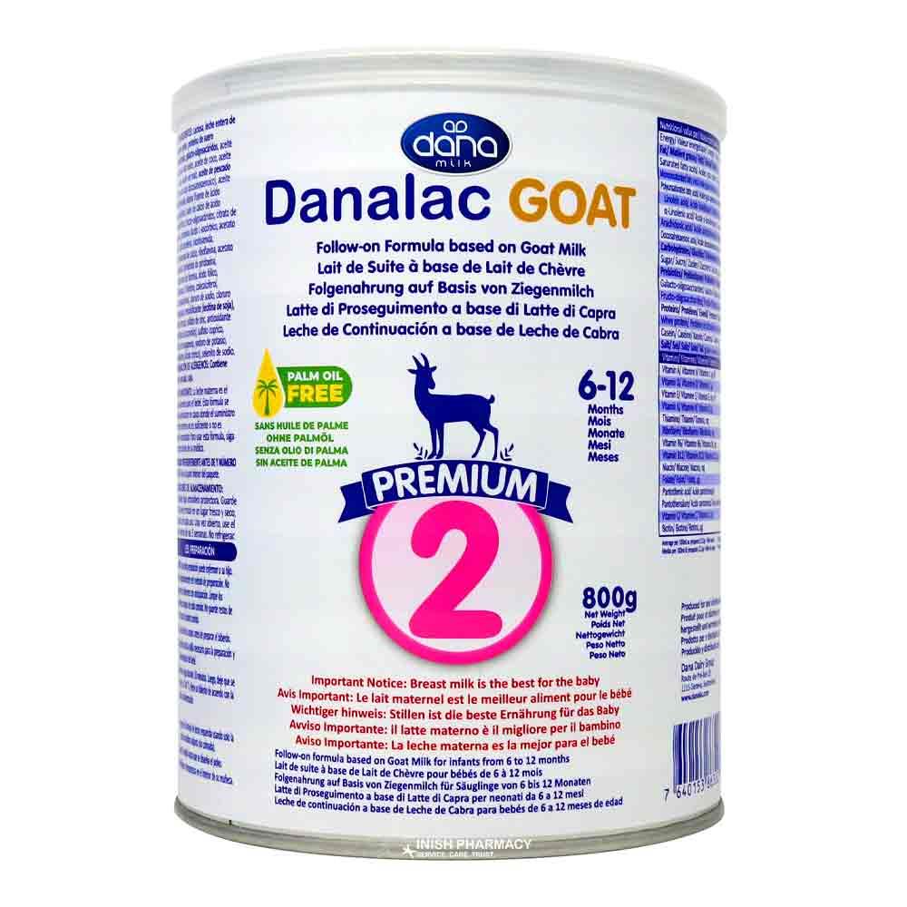 Danalac Advanced Goat Milk Follow On Formula Stage 2 800g
