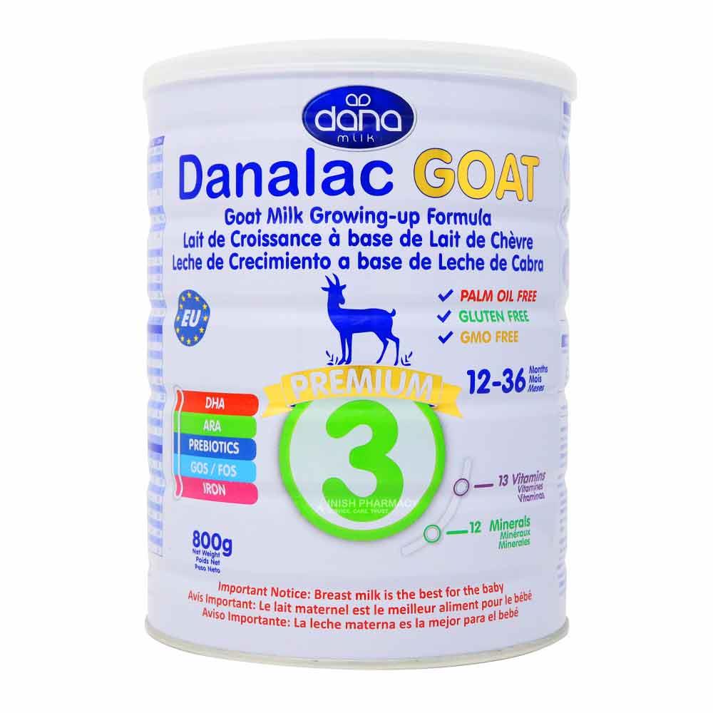 Danalac Advanced Goat Milk Growing Up Formula Stage 3 800g
