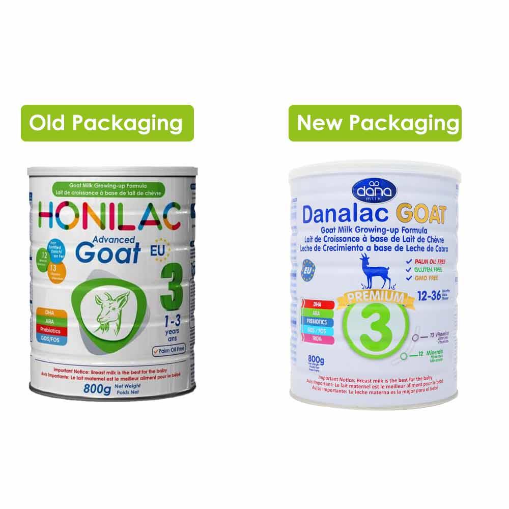 Danalac Advanced Goat Milk Growing Up Formula Stage 3 800g