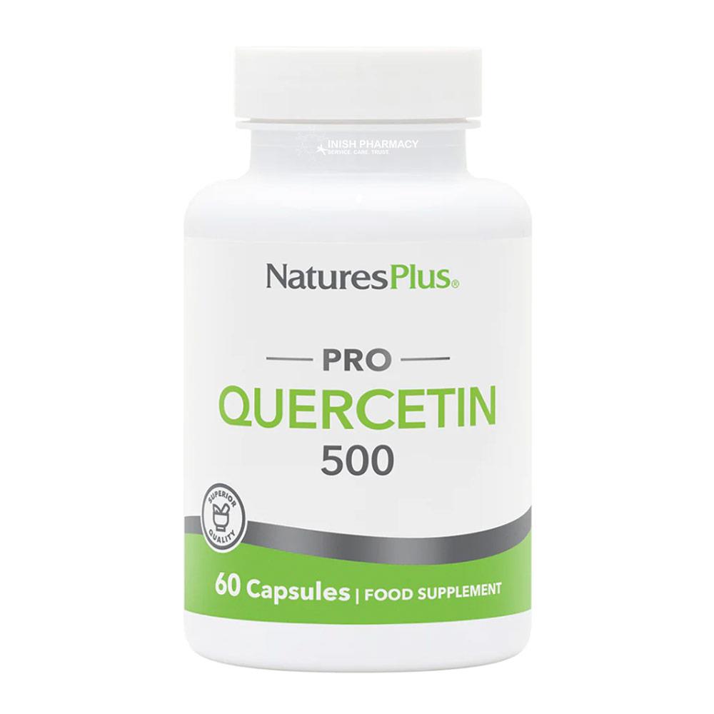 Natures Plus Quercetin 500mg 60 Capsules