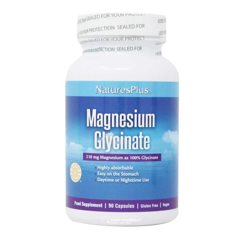 Natures Plus Magnesium Glycinate 90 Capsules