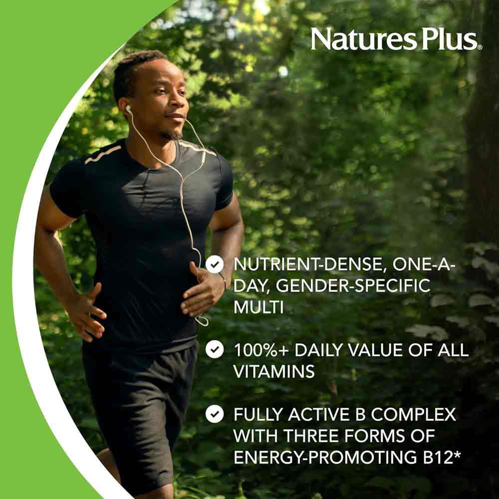 Natures Plus His Journey Once Daily Multi 30 Tablets