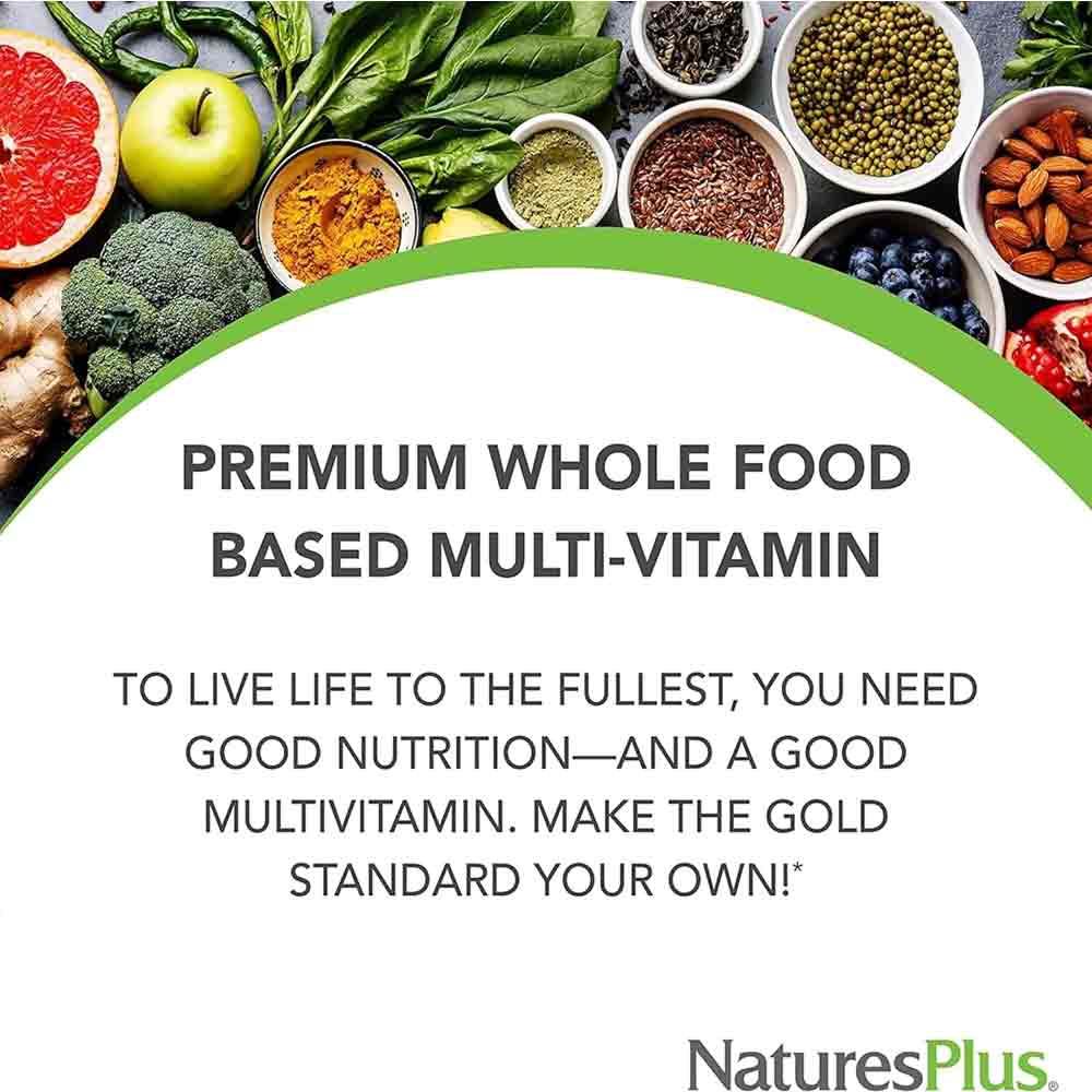 Natures Plus Source of Life Gold Multi-Vitamin Mini-Tabs 180 Pack