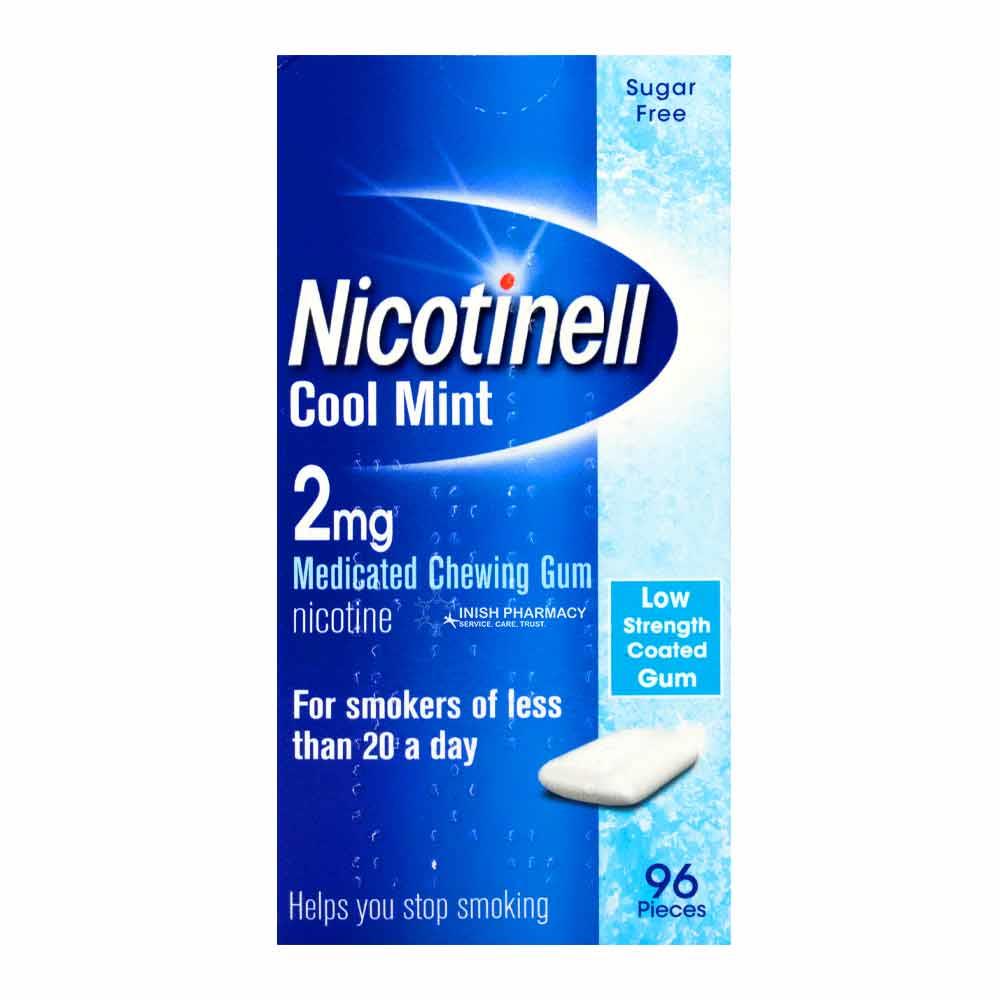 Nicotinell 2mg Cool Mint Gum 96 Pack