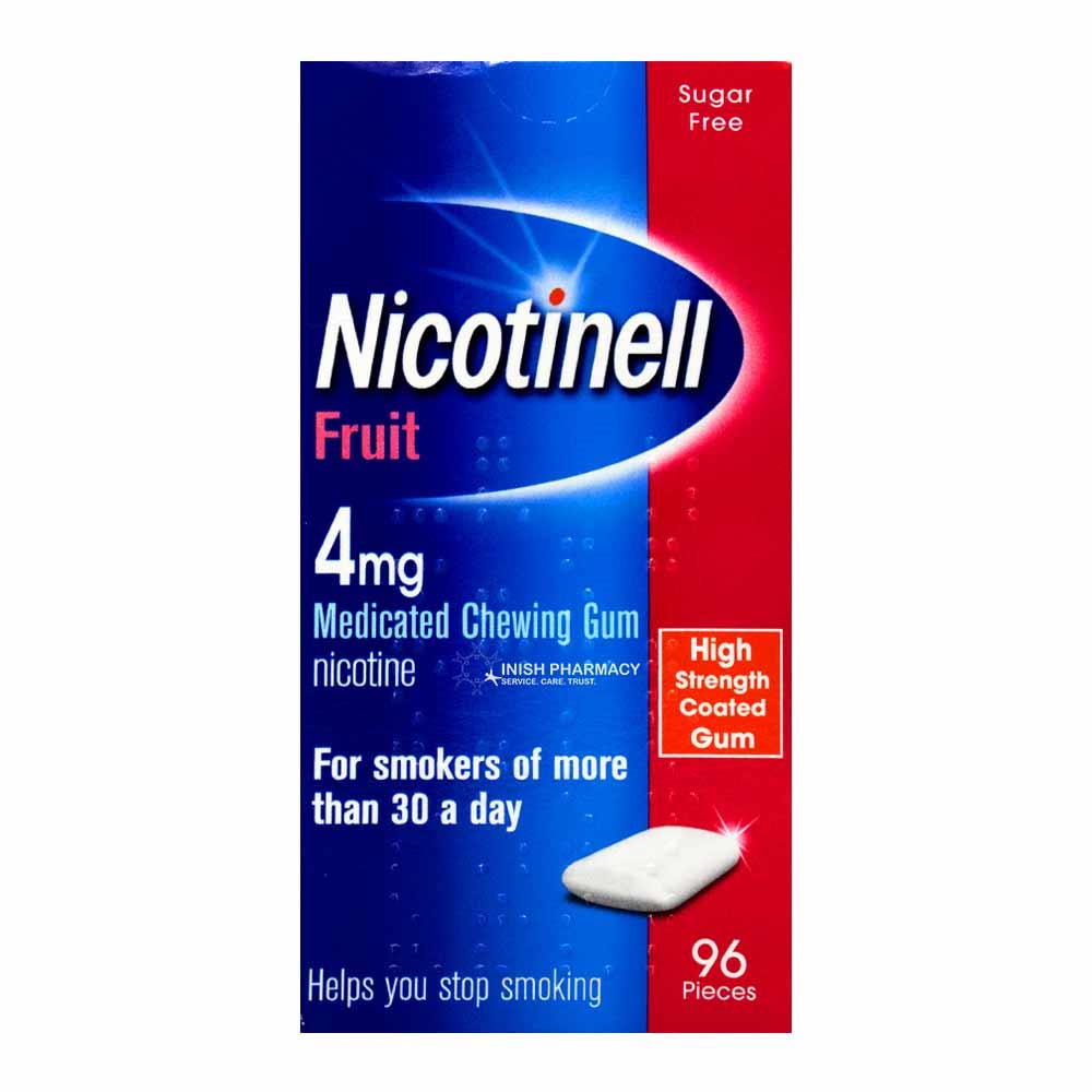 Nicotinell 4mg Fruit Gum 96 Pack