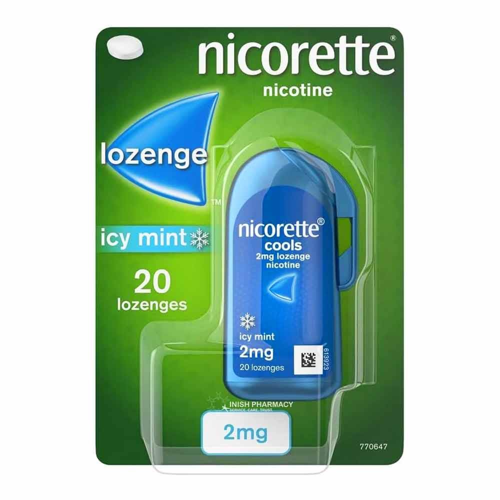 Nicorette Cools 2mg Lozenge 20 Pack