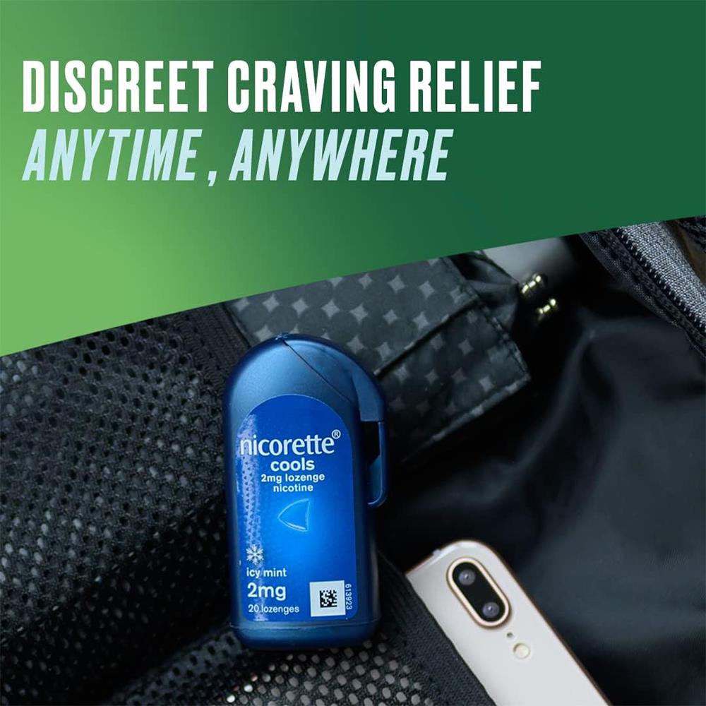 Nicorette Cools 2mg Lozenge 20 Pack