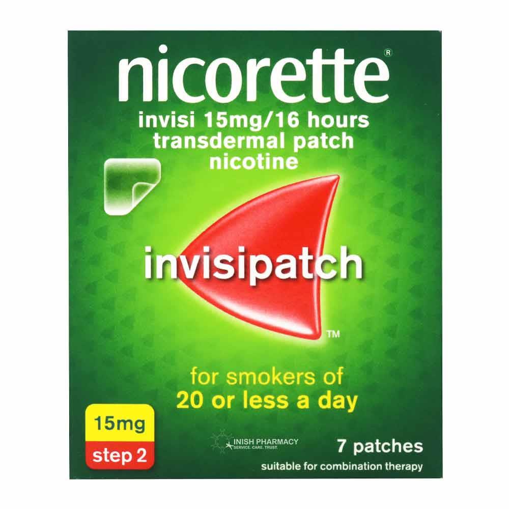 Nicorette Invisipatch 15mg Step 2 7 Pack