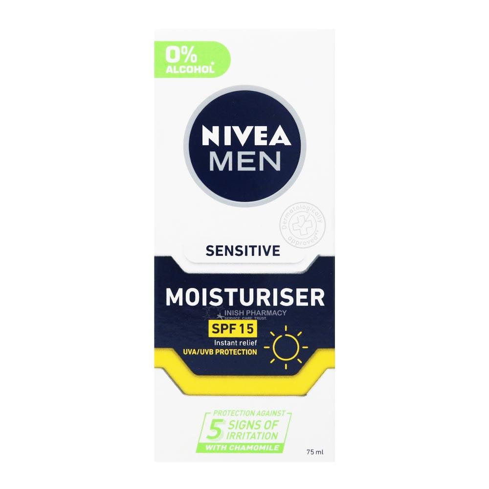 Nivea Men Sensitive Moisturiser SPF15 75ml