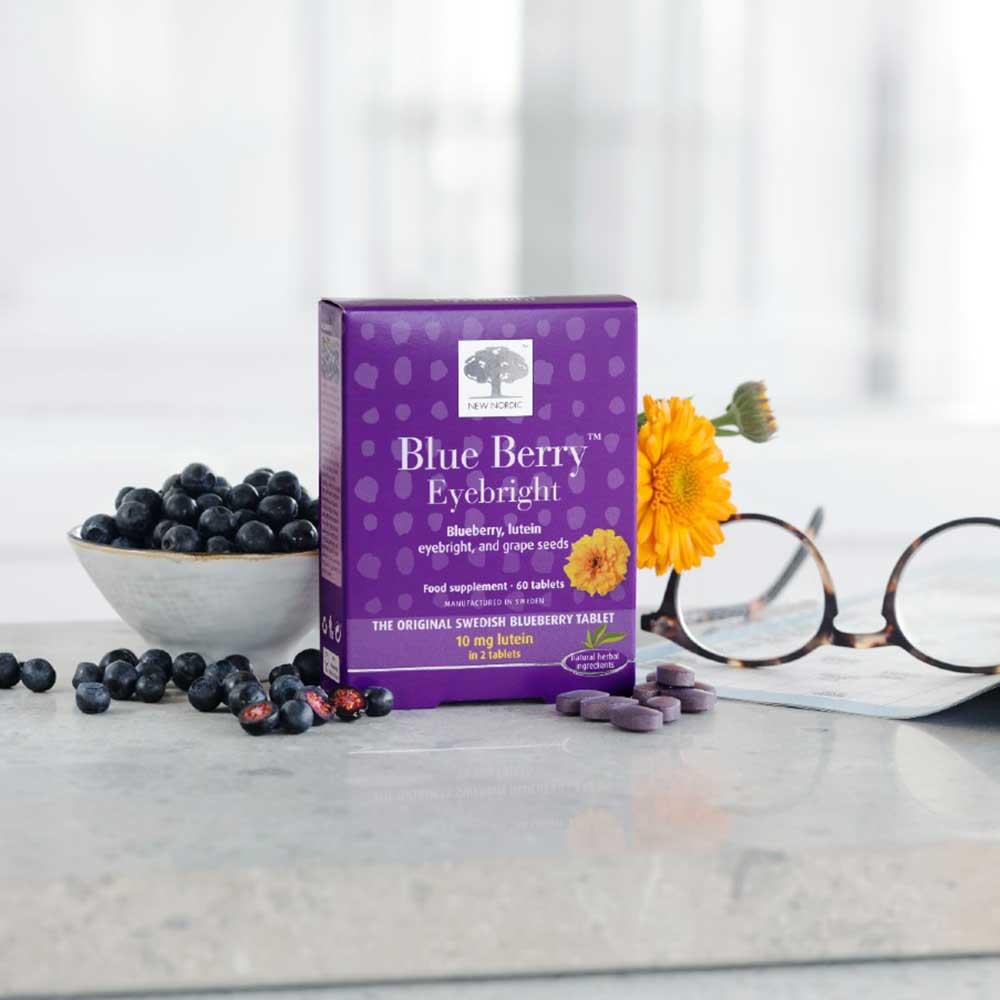 New Nordic Blue Berry Eyebright 60 Pack