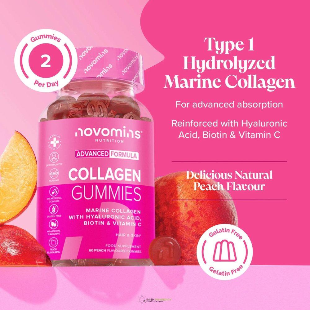 Novomins Nutrition Collagen Gummies 60 Pack