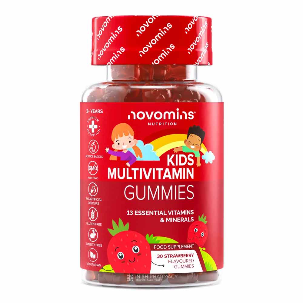 Novomins Nutrition Kids Multivitamin Gummies 30 Pack