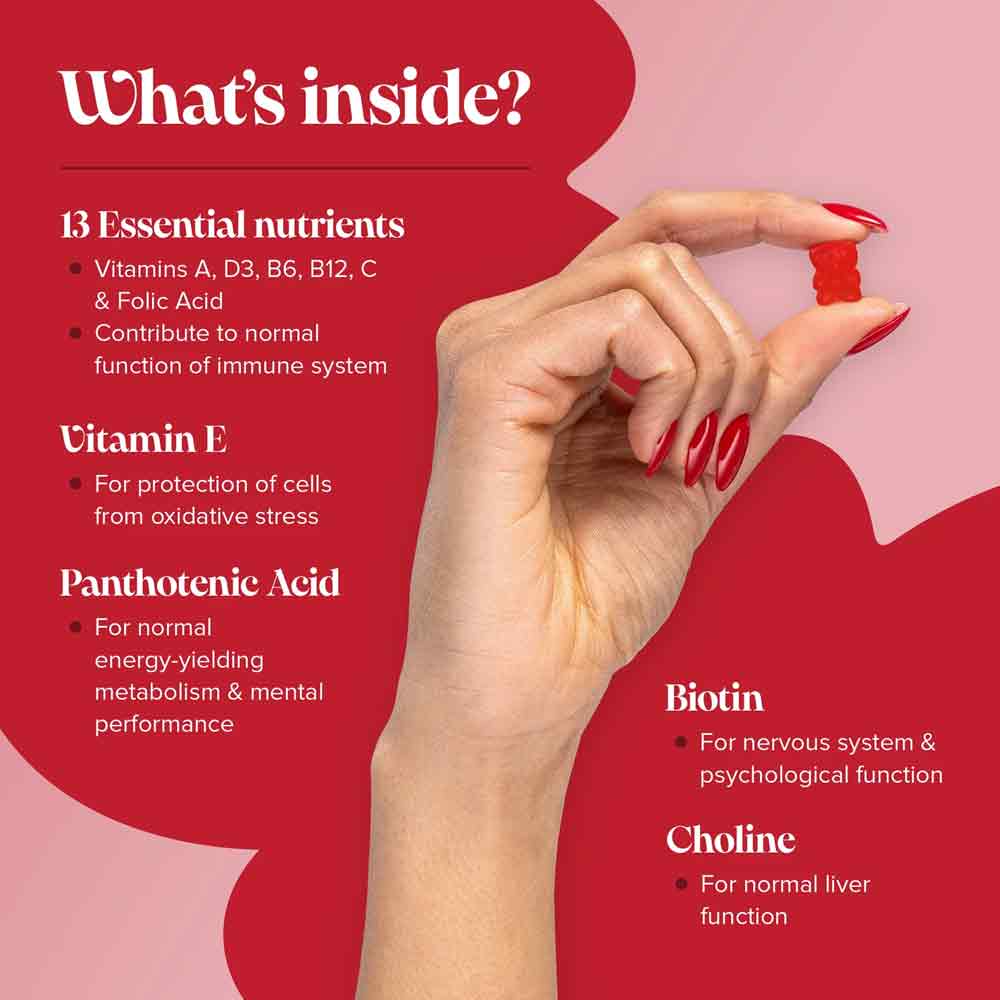 Novomins Nutrition Kids Multivitamin Gummies 30 Pack