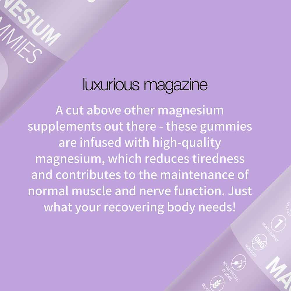 Novomins Nutrition Magnesium Gummies 60 Pack