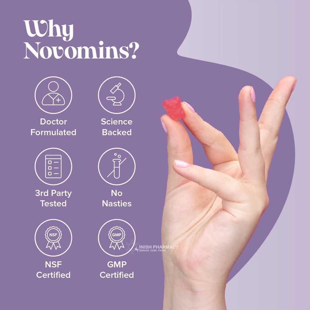 Novomins Nutrition Kids Magnesium Gummies 30 Pack