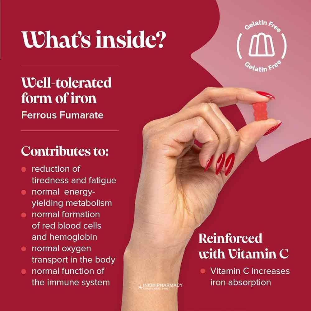 Novomins Nutrition Kids Iron Gummies 30 Pack