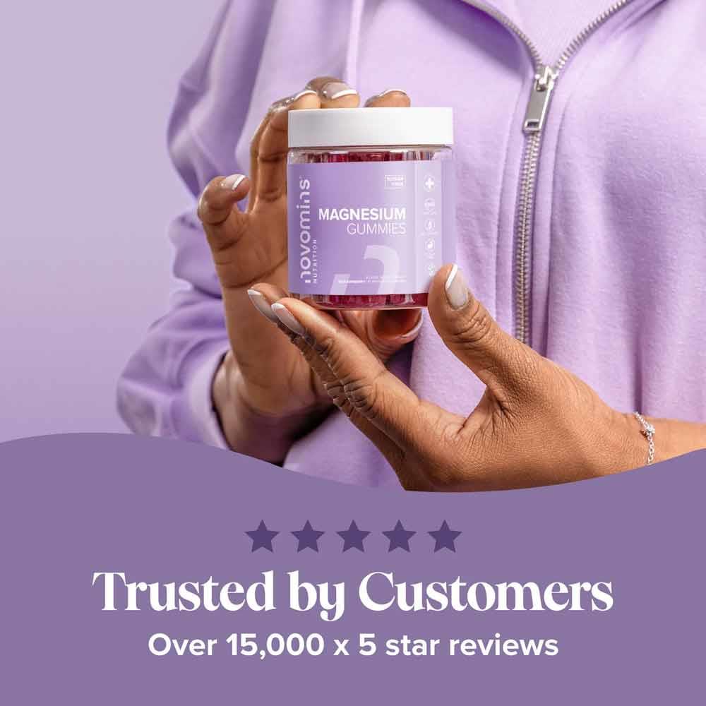 Novomins Nutrition Magnesium Sugar Free Gummies 60 Pack