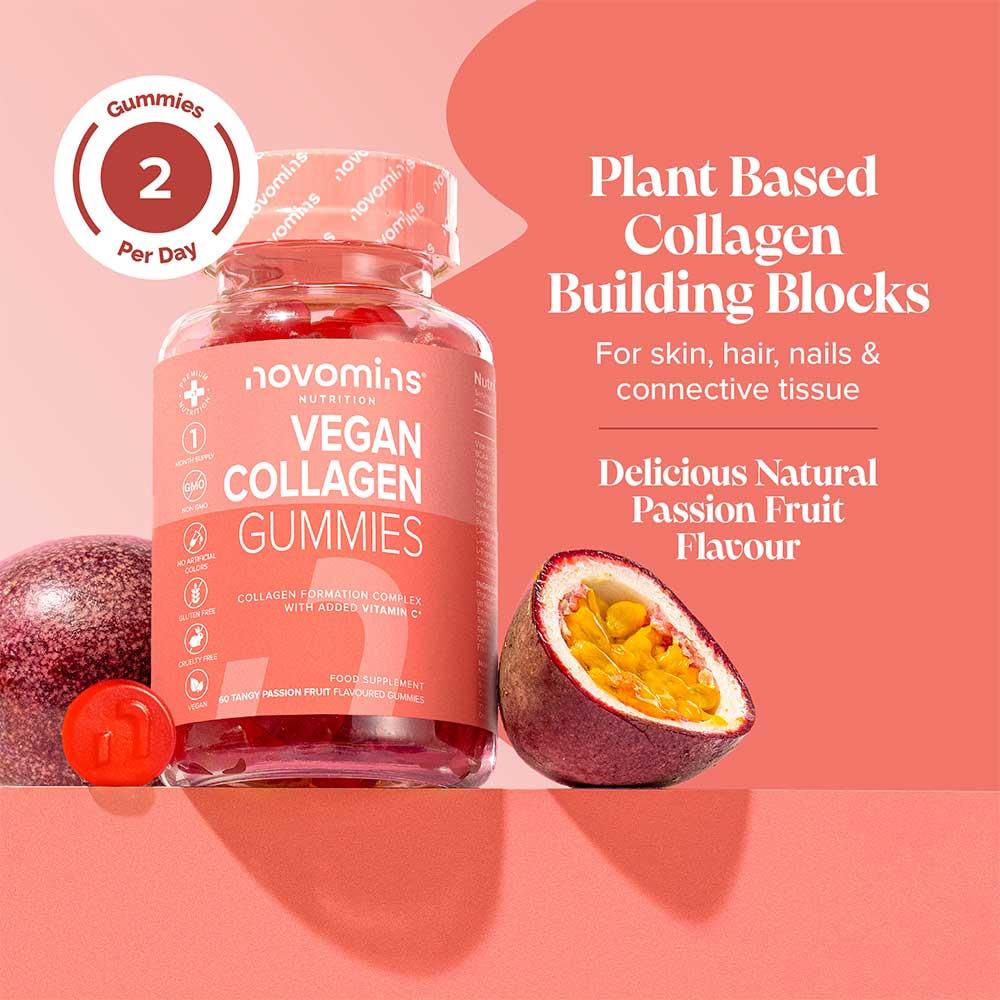 Novomins Nutrition Vegan Collagen Gummies 60 Pack