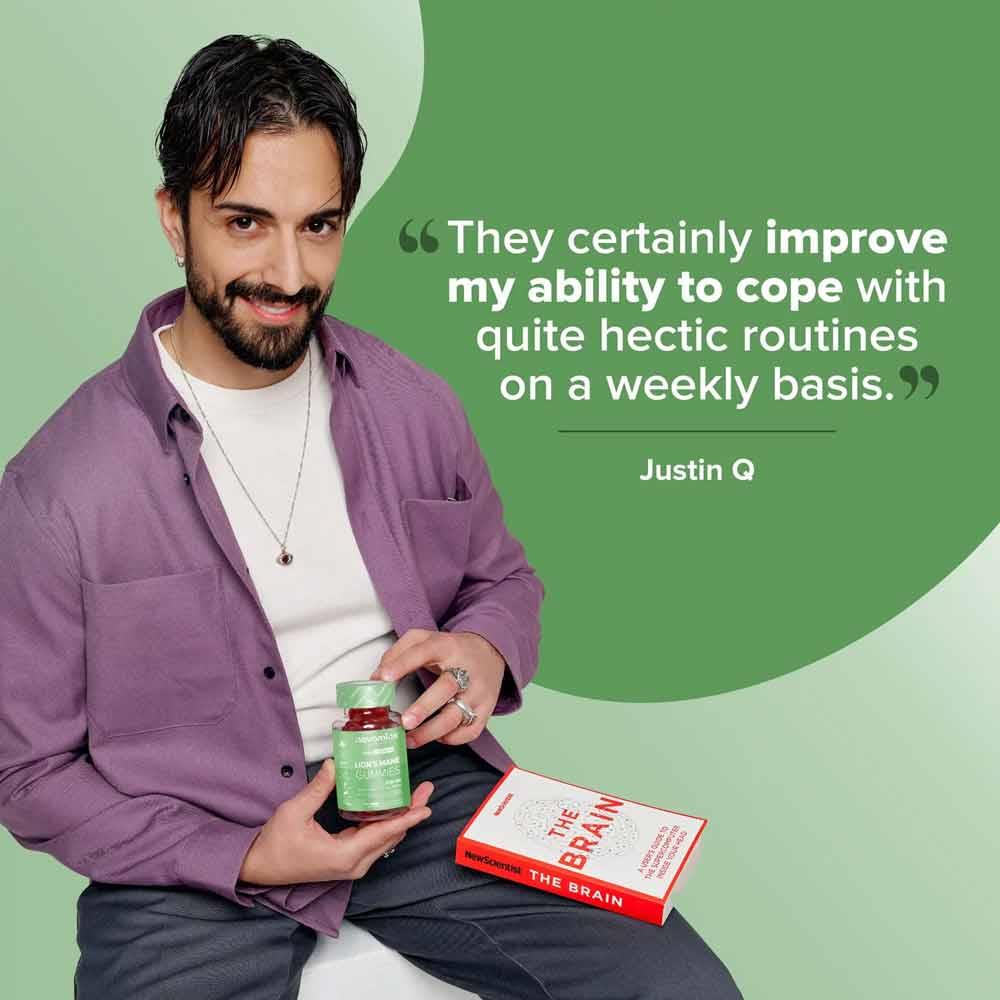 Novomins Nutrition Lion's Mane Gummies 60 Pack