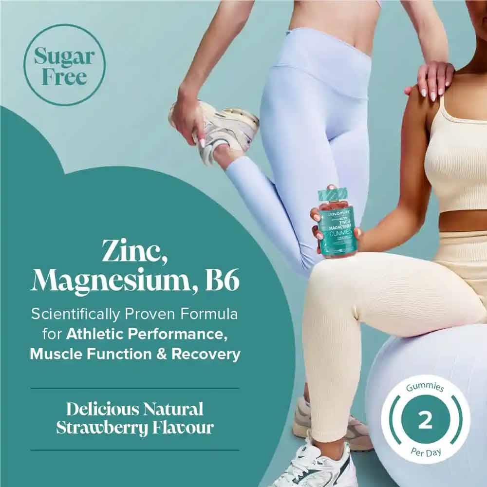 Novomins Nutrition Zinc & Magnesium Gummies 60 Pack