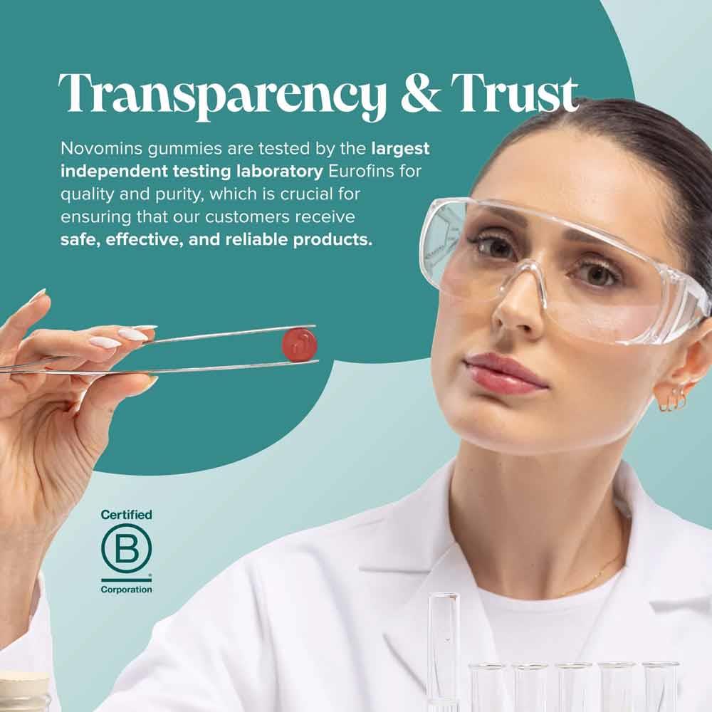 Novomins Nutrition Zinc & Magnesium Gummies 60 Pack