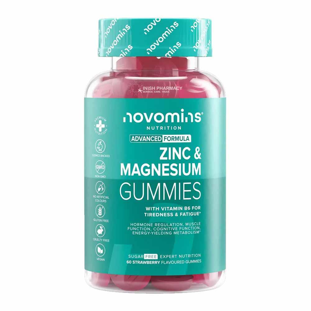 Novomins Nutrition Zinc & Magnesium Gummies 60 Pack