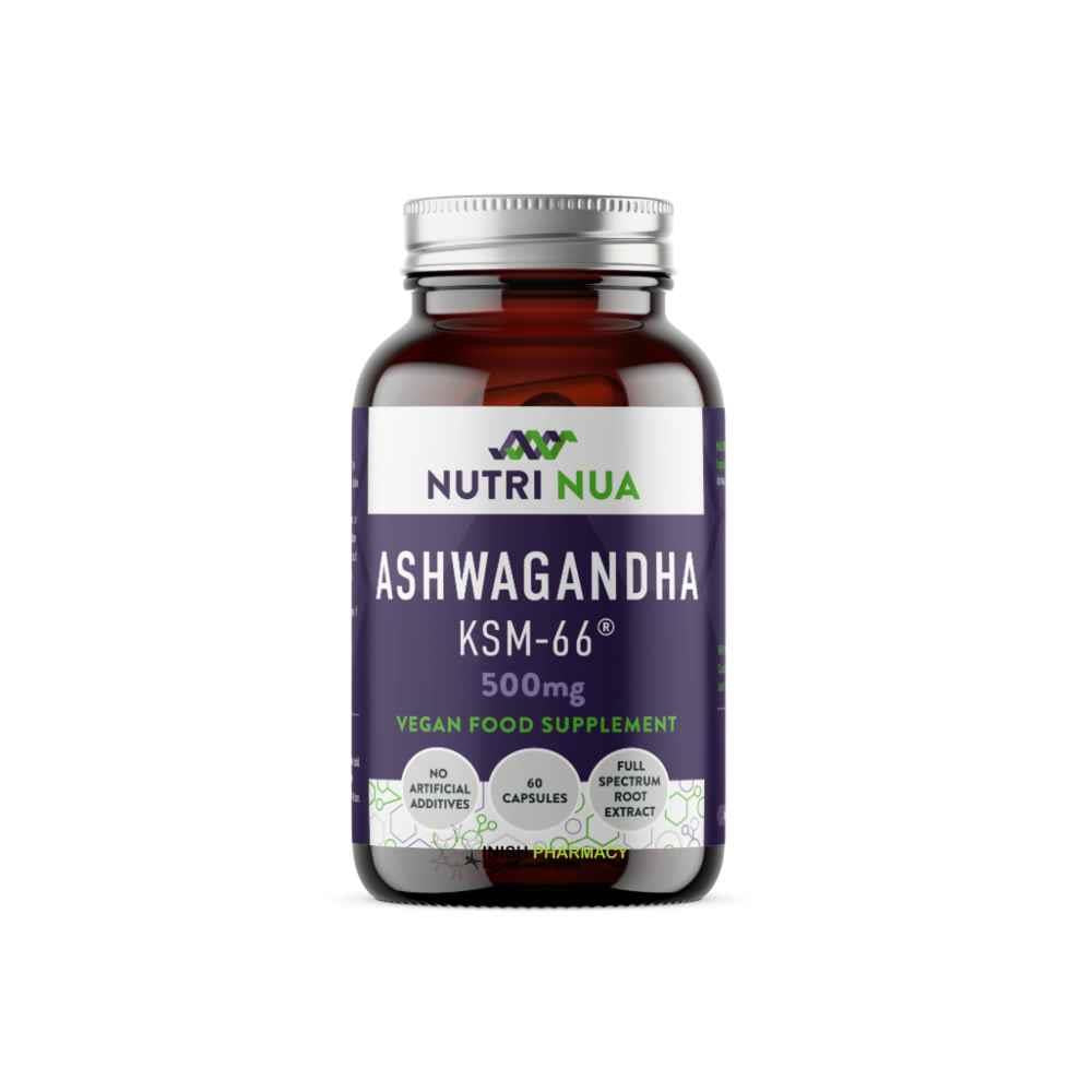 Nutri Nua Ashwagandha KSM-66 500mg 60 Capsules