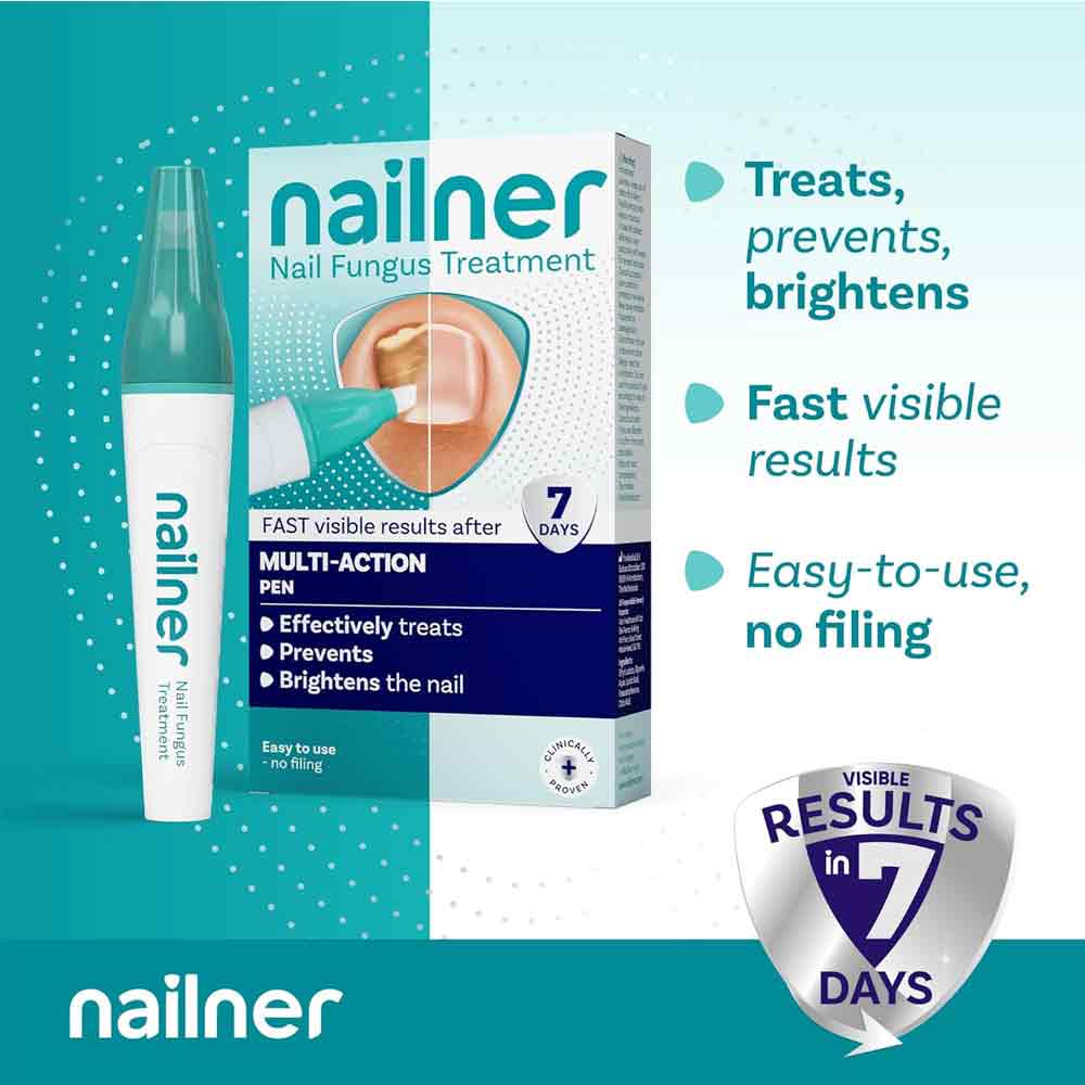 Nailner 2 In 1 Pen Nail Fungus Treatment 4ml