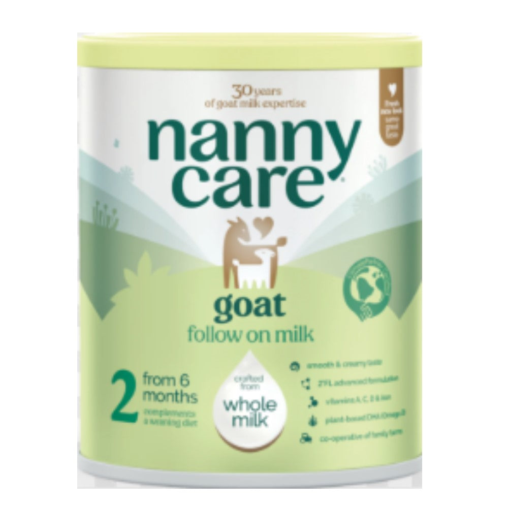 Nanny Care Goat Milk Stage 2 Follow On Milk 800g – a trusted essential for mother and baby care