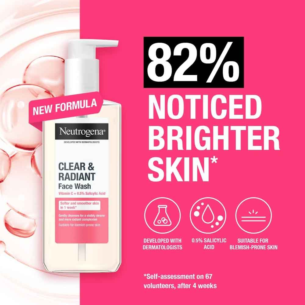 Neutrogena Refreshingly Clear Facial Wash 200ml
