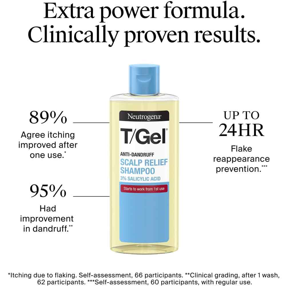 Neutrogena T Gel Anti-Dandruff Scalp Relief Shampoo 250ml