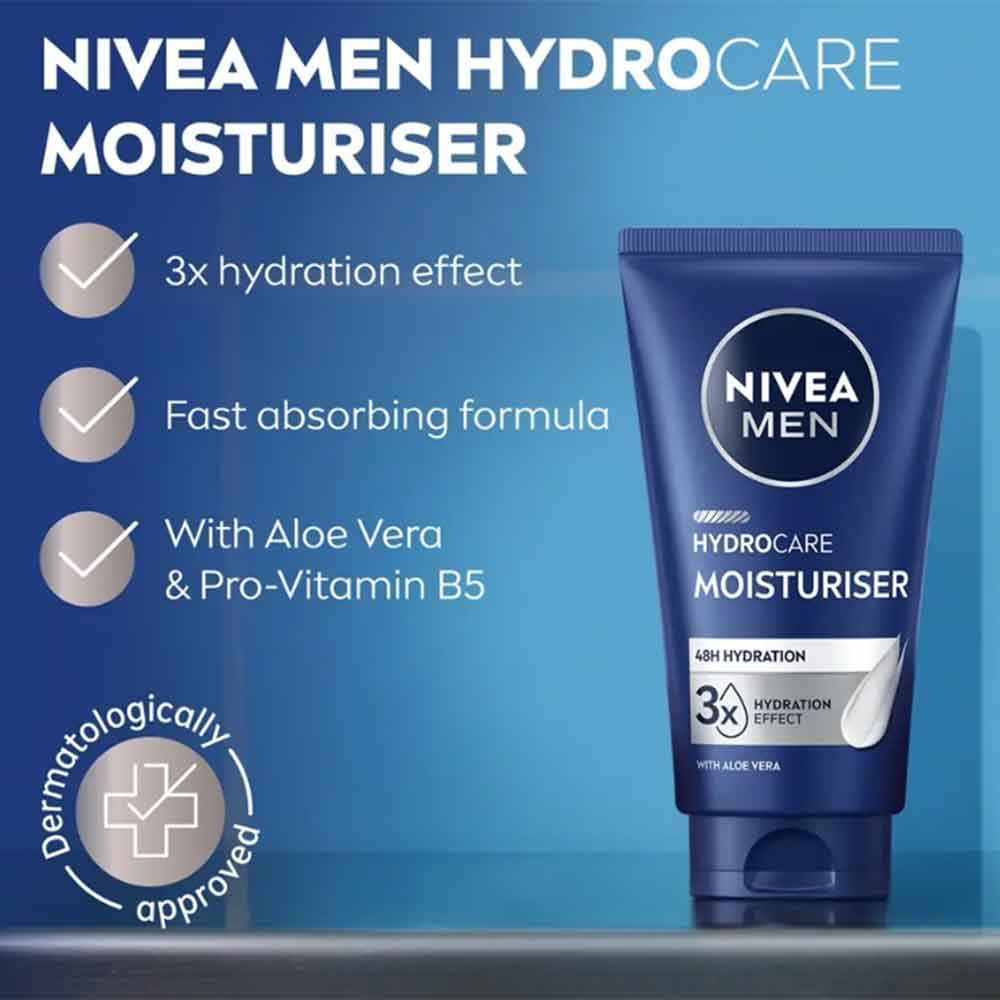 Nivea Men Hydrocare Moisturiser 75ml