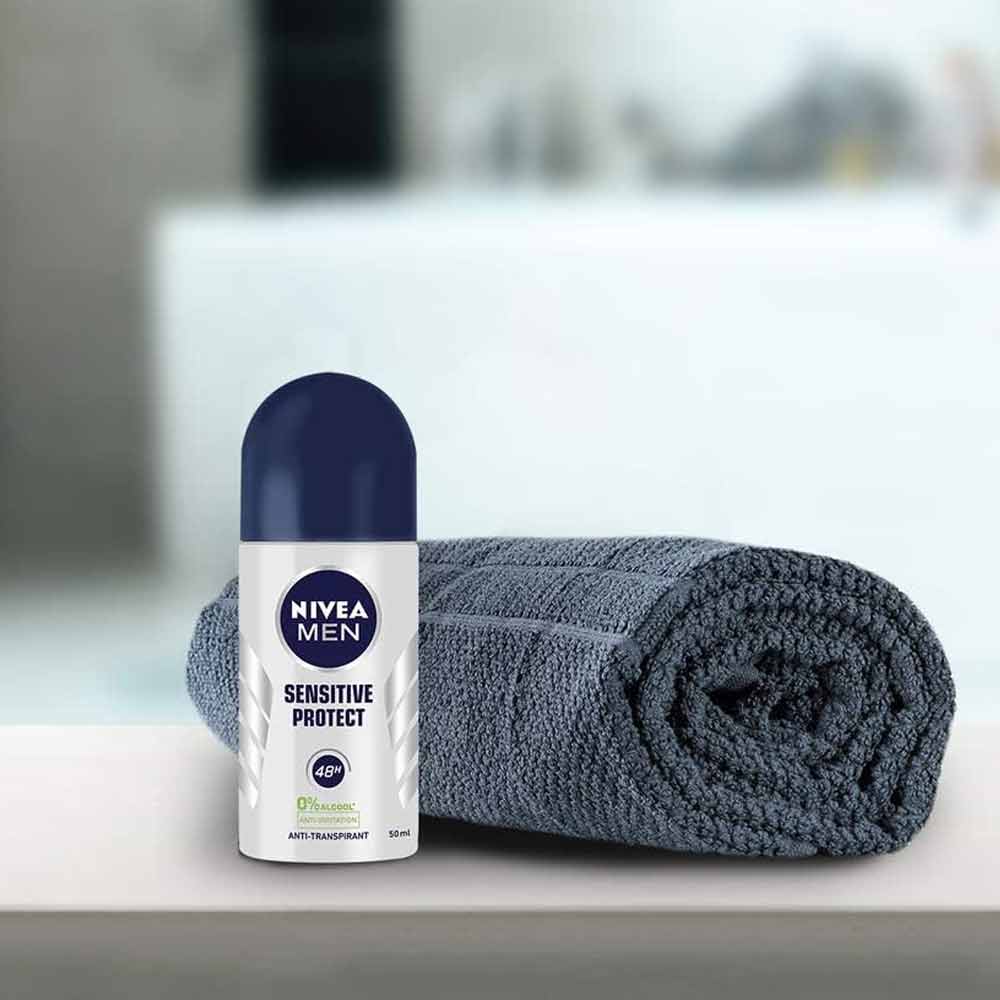 Nivea Men Sensitive Protect Anti-Perspirant Roll On 50ml