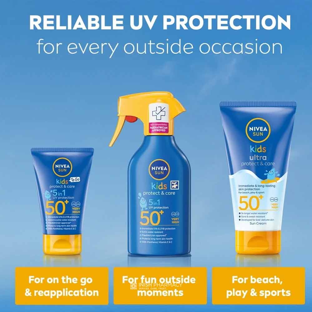 Nivea Sun Kids Protect & Care Trigger SPF50 250ml