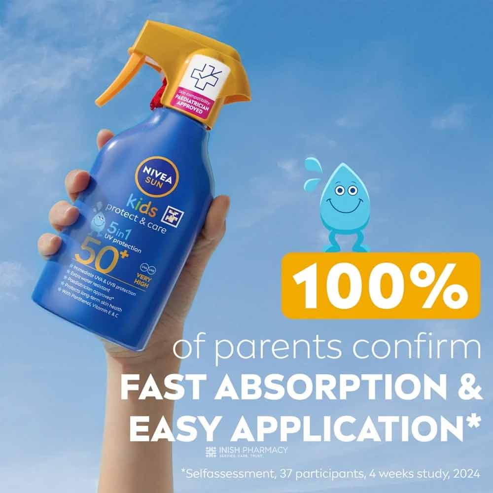 Nivea Sun Kids Protect & Care Trigger SPF50 250ml