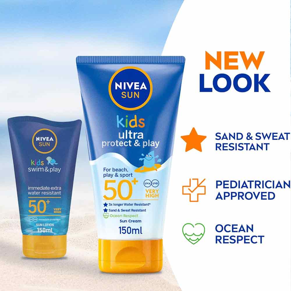 Nivea Sun Kids Swim and Play Lotion SPF50 150ml