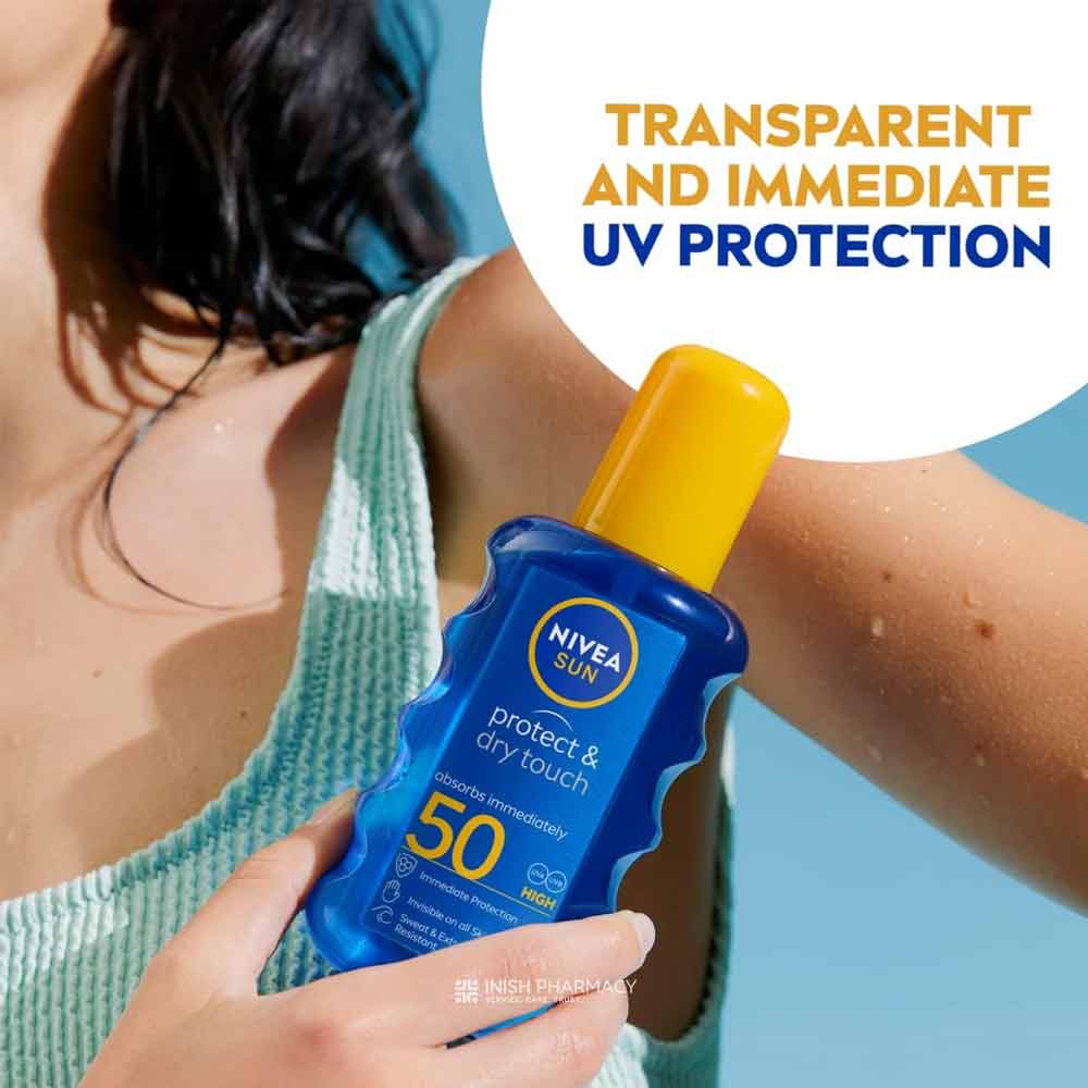 Nivea Sun Protect & Dry Touch Spray SPF50 200ml