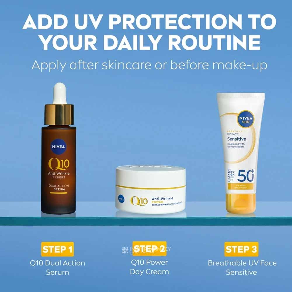 Nivea Sun UV Face Sensitive Cream SPF50 40ml